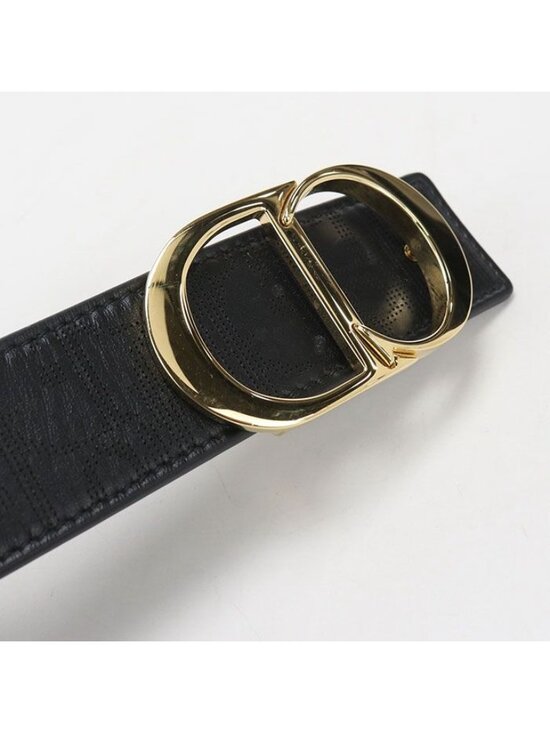 Dior CD Icon Belt Oblique Galaxy Leather main image 7